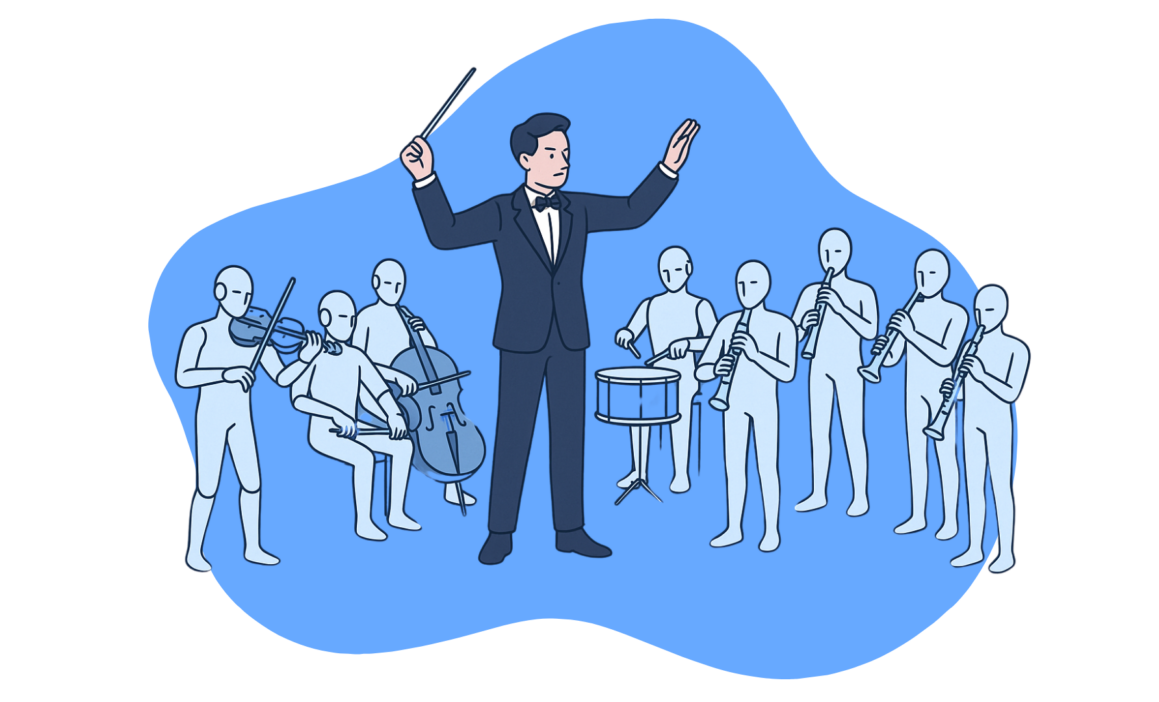Maitrise des agents Vous avez une maitrise totale sur les agents winAI telle un chef d'orchestre